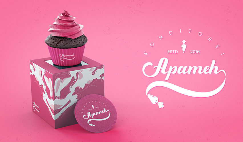 Apameh Confectionery Brand Identity Design